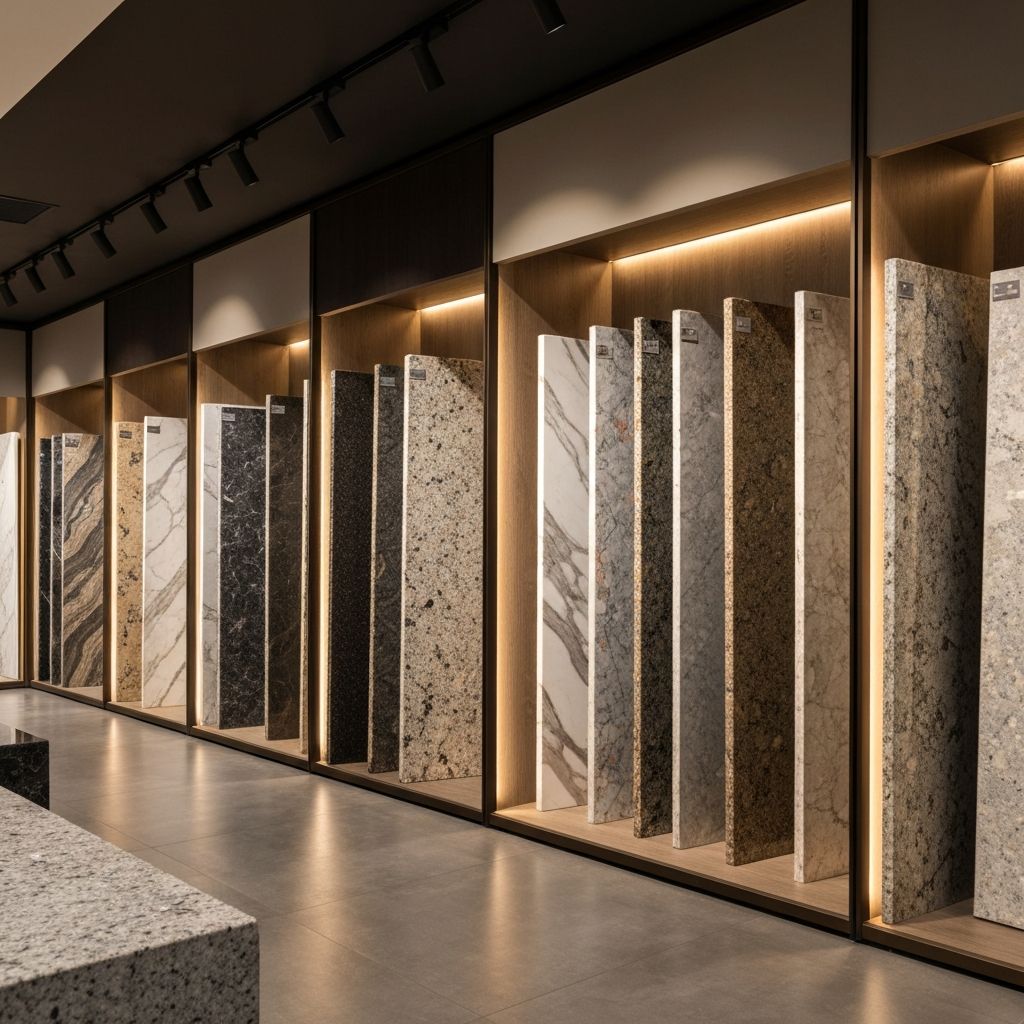 Premium stone materials